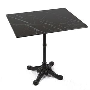 Cubierta de Mesa de Piedra Negra Moderna con Vetas Blancas, Borde Recto, para Uso en Escuelas y Hoteles, Resistente al Agua y Ecológica - Product Image 2