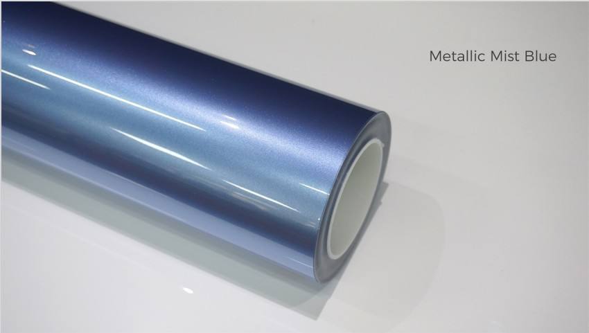 Metallic Fog Blue