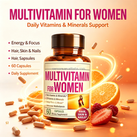 Capsules multivitaminées pour femmes Vitamines minéraux énergétiques humeur cheveux peau ongles Complément alimentaire