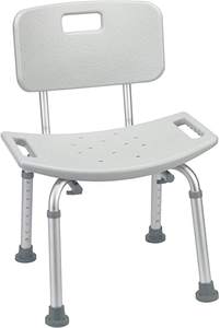 Silla de Ducha Antideslizante con Reposabrazos para Rehabilitación de Ancianos y Asistencia en el Hogar - Product Image 2