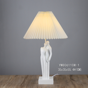 Decorazione per soggiorno elegante decorazione per camera da letto retrò con <span class=keywords><strong>base</strong></span> decorativa per hotel lampada da tavolo - Product Image 6