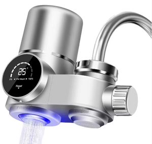 Kỹ thuật số nhà bếp Vòi nước lọc của nhãn hiệu Powered gắn tap lọc nước với Đỏ bừng tính năng cho hộ gia đình và RV sử dụng - Product Image 1