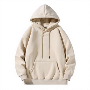 French Terry Cotton <b>Hoodie</b> Men Regular Fit Custom Front Print Casual Pullover Autumn <b>Lightweight</b> Breathable Sweatshirt Wholesale - Product Image 4