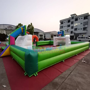 Terrain de sport gonflable commercial multi-activités pour le football et le basketball - Product Image 6