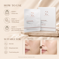 Masque de Nuit Réparateur Éclat Anti-Âge au Nonapeptide-1 et Ergothionéine – Soin Visage Nuit Réparateur – Marque Blanche
