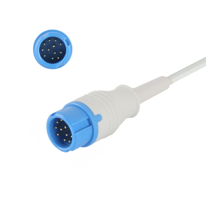 Sensor SpO2 de Venda Quente para <span class=keywords><strong>Mindray</strong></span> <span class=keywords><strong>PM</strong></span> <span class=keywords><strong>5000</strong></span>/6000, Sensor de Clipe para Dedo Adulto com Conector de 12 Pinos, Sonda Spo2 da Fábrica Caremed - Product Image 2