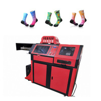 Impresora de Calcetines a Color de Alta Velocidad, Automática, Rotativa de 360 Grados, Impresión Digital Industrial DTG sin Costuras