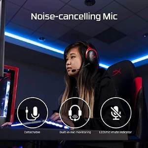 Casque Gaming Original HyperX Cloud 2 II Supra-Auriculaire & Circum-Auriculaire avec Son Surround HiFi 7.1 et Microphone AAC Dynamique pour PC & <span class=keywords><strong>PS4</strong></span> - Product Image 4