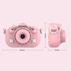 Cámara de Juguete para Niños y Niñas, Cámara Digital de Dibujos Animados con <span class=keywords><strong>Filtro</strong></span>, Cámara Inteligente para Selfies, Fotos y Videos, Regalos para Navidad y Cumpleaños - Product Image 5