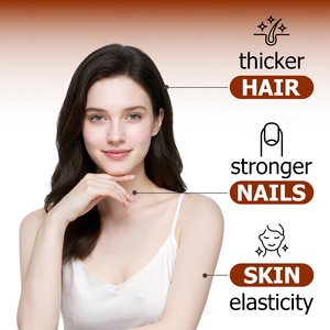 Vente directe usine : Collagène Biotine Liquide Oral – Aide à réduire la profondeur des rides et favorise une peau éclatante - Product Image 6