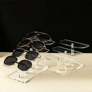 ชั้นวางแว่นตาอะคริลิค 5 ชั้น ปรับระดับได้ สำหรับแว่นกันแดดและแว่นสายตา - Product Image 4