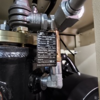 Compresor de Aire Industrial Eléctrico RTTW de 5.5HP, Accionado por Correa, con Ruedas, Alta Presión, Lubricado, Portátil, Motor de Tornillo, CA, al Mejor Precio