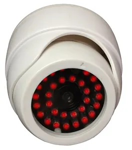 IR led ışık güvenlik kamera sahte CCTV dome kukla kamera