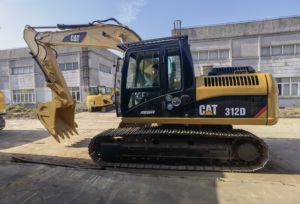 Excavadora de orugas Caterpillar 312D usada en buenas condiciones Excavadora CAT 312D japonesa original en gran oferta - Product Image 3