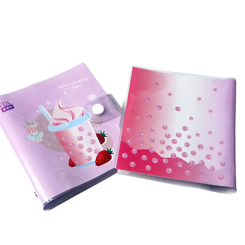 Wholesale Kpop Album Korea Black Pink 2x3 Delux Self Adhesive PP Pages Sheets Magnetic Scrapbook Photo Albums