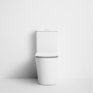 Inodoro Cerámico Estándar para el Hogar, Taza Alargada, Ahorro <span class=keywords><strong>de</strong></span> <span class=keywords><strong>Agua</strong></span>, Doble Descarga, Altura Confortable, Fácil <span class=keywords><strong>de</strong></span> Limpiar, Superficie Esmaltada - Product Image 2