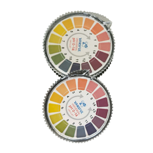 Rotolo universale delle strisce di prova del <span class=keywords><strong>pH</strong></span> del produttore, striscia di carta Ph1-14 prova della gamma completa 5M - Product Image 4