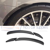 Décoration de passage de roue arrière en fibre de carbone haute qualité 2008-2009, compatible avec le modèle Mercedes Benz Classe C C63 W204 AMG
