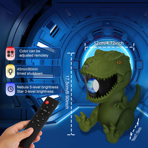 Đèn chiếu hình thiên hà khủng long, đèn chiếu hình phi hành gia, đèn ngủ LED, đèn chiếu sao trời, sản phẩm mới được cấp bằng sáng chế - Product Image 2