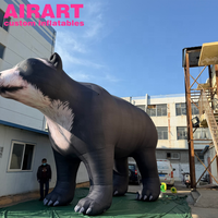 ballon gonflable en forme d'ours brun sauvage