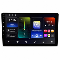 Autoradio Qualcomm 6115 universel 9 pouces Android 13, CarPlay sans fil, Android Auto, 4+64 Go, écran tactile QLED, stéréo 8 cœurs