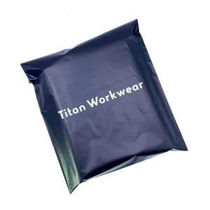 Sacs d'expédition écologiques, couleur personnalisée, noir mat, sac express, couleur poly, emballages personnalisés, sac d'expédition pour tissu, t-shirt, boîte - Product Image 1