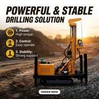 Foreuse hydraulique à corde de 800 m haute performance, modèle BSF800, alimentée au diesel, pour forage de puits - Vente chaude