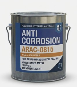 ARAC-0815 / Venta directa de fábrica Revestimiento anticorrosivo a base de agua Venta directa de fábrica Revestimiento metálico resistente a químicos - Product Image 1