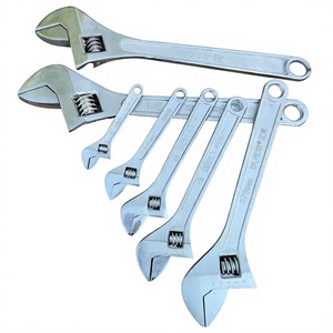 Steel Adjustable Wrench Set Spring Spanners Metric OEM Industrial Grade Hand Tool for Repair Maintenance