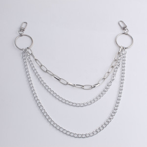 Women's Geometric Body <b>Chain</b> Silver Three Layered Zinc Alloy Casual Fashion Waist <b>Chain</b> - Product Image 2