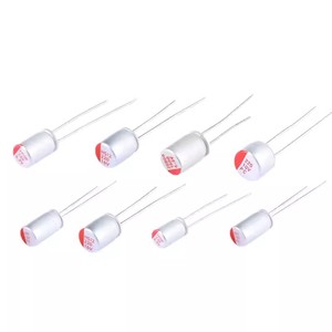 Hải quan 16V 470uF 6.3*9 lò vi sóng điện áp cao microfarad Polymer nhôm rắn điện phân tụ - Product Image 3