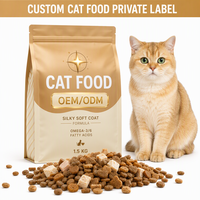 Nourriture sèche pour chats, haute teneur en protéines, 30 % de protéines, avec oméga 3 et oméga 6 pour la santé de la peau et du pelage, fabricants en gros OEM