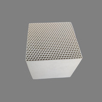 Brique d'accumulateur de chaleur en céramique cordierite en nid d'abeille poreuse 150X150X300 pour RTO