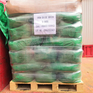 Oxyde de fer vert synthétique 5605 Pigment Oxyde de fer vert pour les peintures de revêtement en plastique - Product Image 5