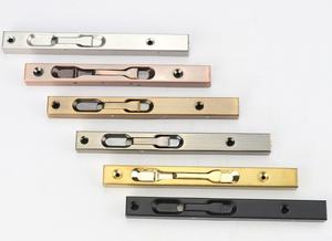 Chiusura a Scatto per Porta in Acciaio Inox Easehome, Design Moderno per Hotel, Facile Installazione, Finitura Nera, Inserto Allungato per Porte - Product Image 3