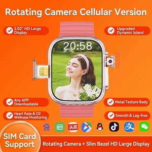 Reloj Inteligente B31 con Tarjeta SIM 5G, Pantalla TFT, IP67, Cámara Giratoria Oculta, Responde Llamadas, Descarga Independiente para <span class=keywords><strong>Play</strong></span> <span class=keywords><strong>Store</strong></span> - Product Image 4