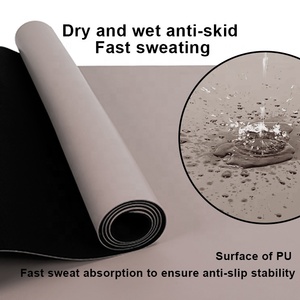 Sansd hình bán nguyệt hình dạng đầy màu sắc sinh thái thân thiện cao su tự nhiên tập thể dục hình bầu dục biểu tượng tùy chỉnh vòm Pilates PU cao su không trượt Yoga Mat - Product Image 6