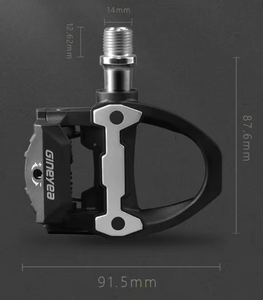 <span class=keywords><strong>Pedales</strong></span> de Bicicleta de Montaña para Adultos GINEYEA, <span class=keywords><strong>Pedales</strong></span> de Ciclismo <span class=keywords><strong>SPD</strong></span> de Nivel de Entrada de Nailon con Bloqueo Automático para Bicicleta de <span class=keywords><strong>Carretera</strong></span> - Product Image 6