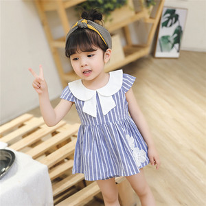Vêtements pour enfants espagnols, ensembles de yoga pour enfants, vêtements pour filles arabes, robe avec culotte Hanes, achat en ligne à Taïwan - Product Image 3