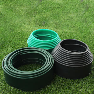 Bordo per aiuole elastico con bordo arrotondato (12 m Nero) - Design durevole che rimane in posizione - Bordo per aiuole - Product Image 2