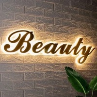 Machine de fabrication de lettres lumineuses LED miniatures en PVC personnalisées pour bureaux et commerces de détail, lettres et logos rétroéclairés en acrylique, caissons lumineux