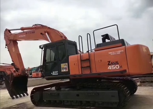 Excavadora Usada Hitachi ZX450 de 45 Toneladas con Motor, Caja de Cambios y Bomba - Excavadora de Orugas de Gran Tamaño en Stock para la Venta - Product Image 2