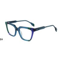 Nouvelle tendance Épissage Conception Acétate Lunettes Optiques Logo Personnalisé Assurance Qualité