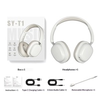 Nouveau casque sans fil tendance, casque de jeu supra-auriculaire, grande autonomie de batterie, longue durée de veille, écouteurs de marque
