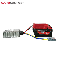 Convertisseur CC 9-36V vers 12V 20A pour batterie Milwaukee M18 qui peut fournir de l'énergie au chauffage de stationnement