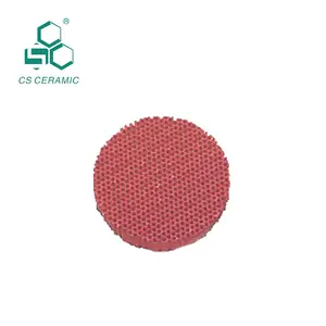 Cordierite Infrared Ceramic Plate Heat Resistance Porous Cordierite Gas Burner Grill Refractory Infrared Honeycomb Ceramic Plate