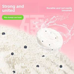Litière pour chat en mélange pur de tapioca et de tofu, faible teneur en poussière, agglomération rapide, contrôle des odeurs, écologique, pour chatons <span class=keywords><strong>Ragdoll</strong></span> et foyers multi-chats - Product Image 5
