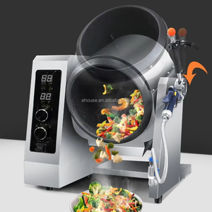 Robot nấu ăn thông minh thương mại hoàn toàn tự động Máy nấu cơm chiên nhà hàng chiên xoay nồi thông minh - Product Image 5