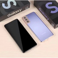 Téléphone mobile d'occasion Sanmsung S21 Plus 5G 128 Go 8 Go de RAM Batterie 4800 mAh Vente en gros