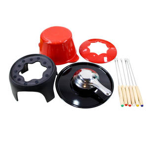 6.6 "Vente <span class=keywords><strong>en</strong></span> gros <span class=keywords><strong>Fondue</strong></span> au fromage suisse Eden <span class=keywords><strong>en</strong></span> <span class=keywords><strong>fonte</strong></span> Ensemble De Hierro Fundido Caquelones <span class=keywords><strong>Fondue</strong></span> - Product Image 4